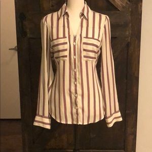 Striped Portofino button down